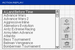 gba action replay rom